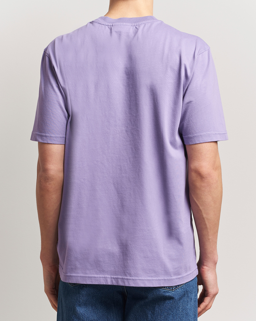 Uomini | T-shirt | NN07 | Adam Pima Crew Neck T-Shirt Violette