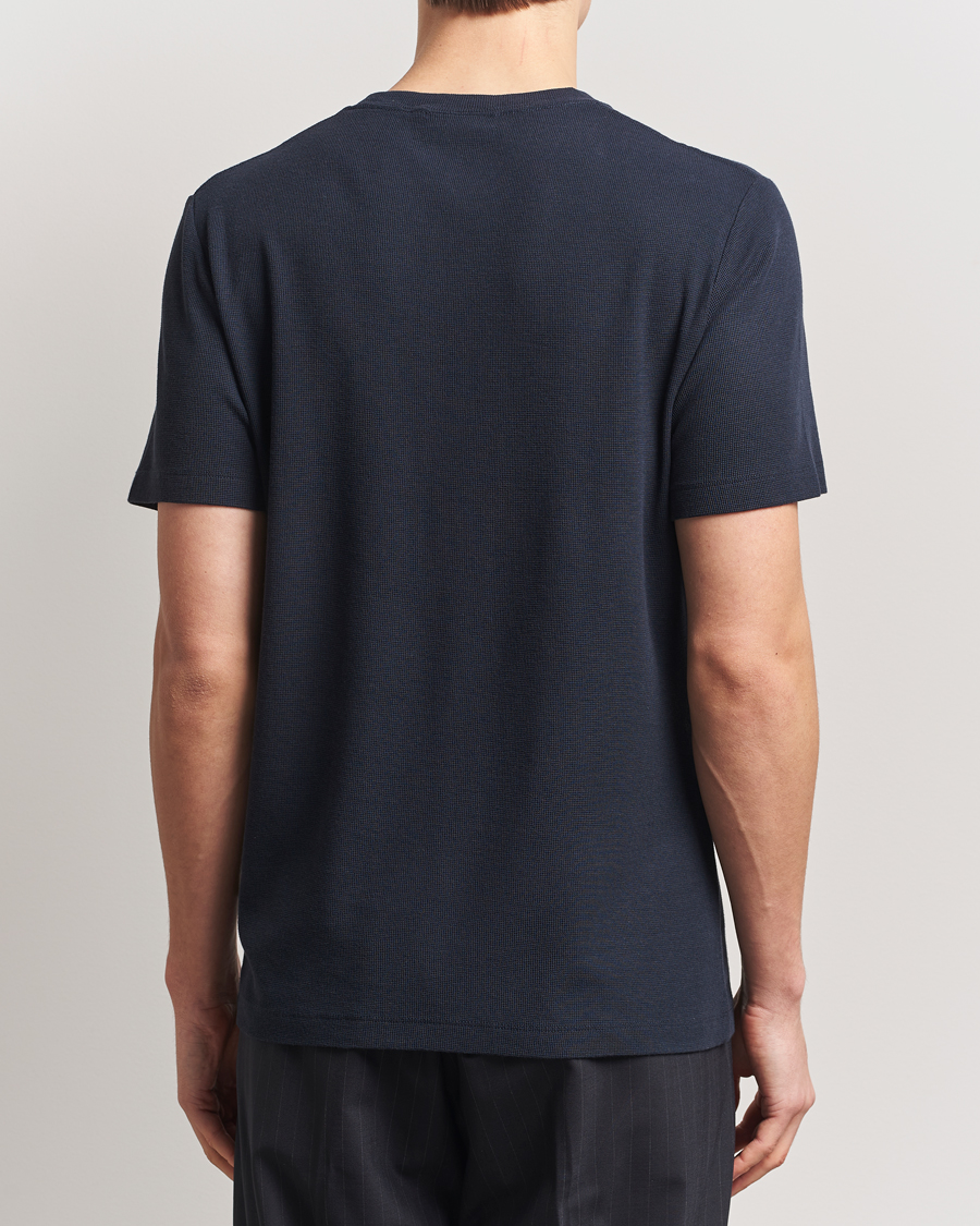 Uomini | T-shirt | NN07 | Clive Crew Neck T-Shirt Navy Blue