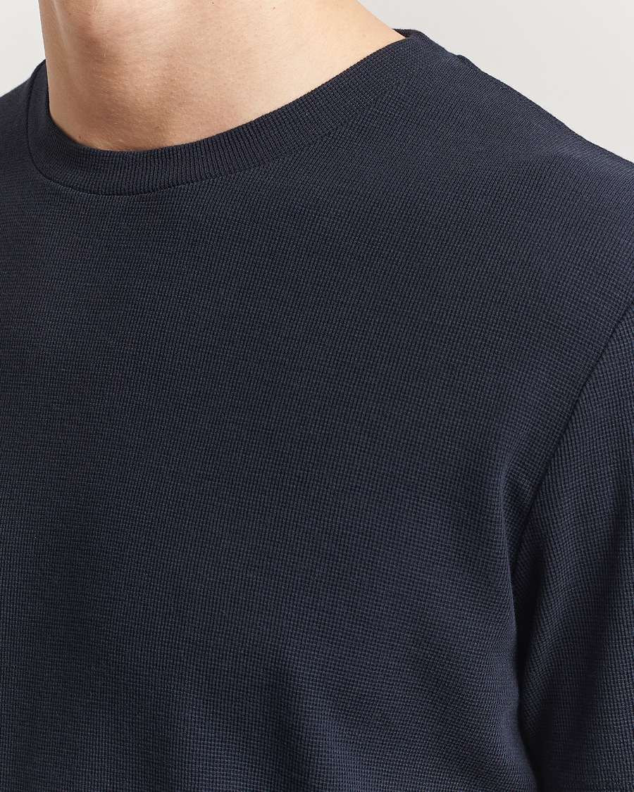 Uomini | T-shirt | NN07 | Clive Crew Neck T-Shirt Navy Blue