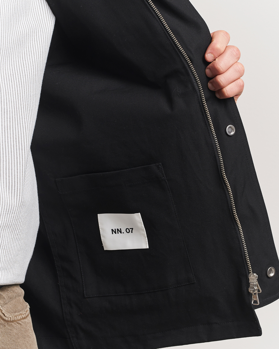 Uomini | Giacche | NN07 | Glenn Brittish Millrain Jacket Black
