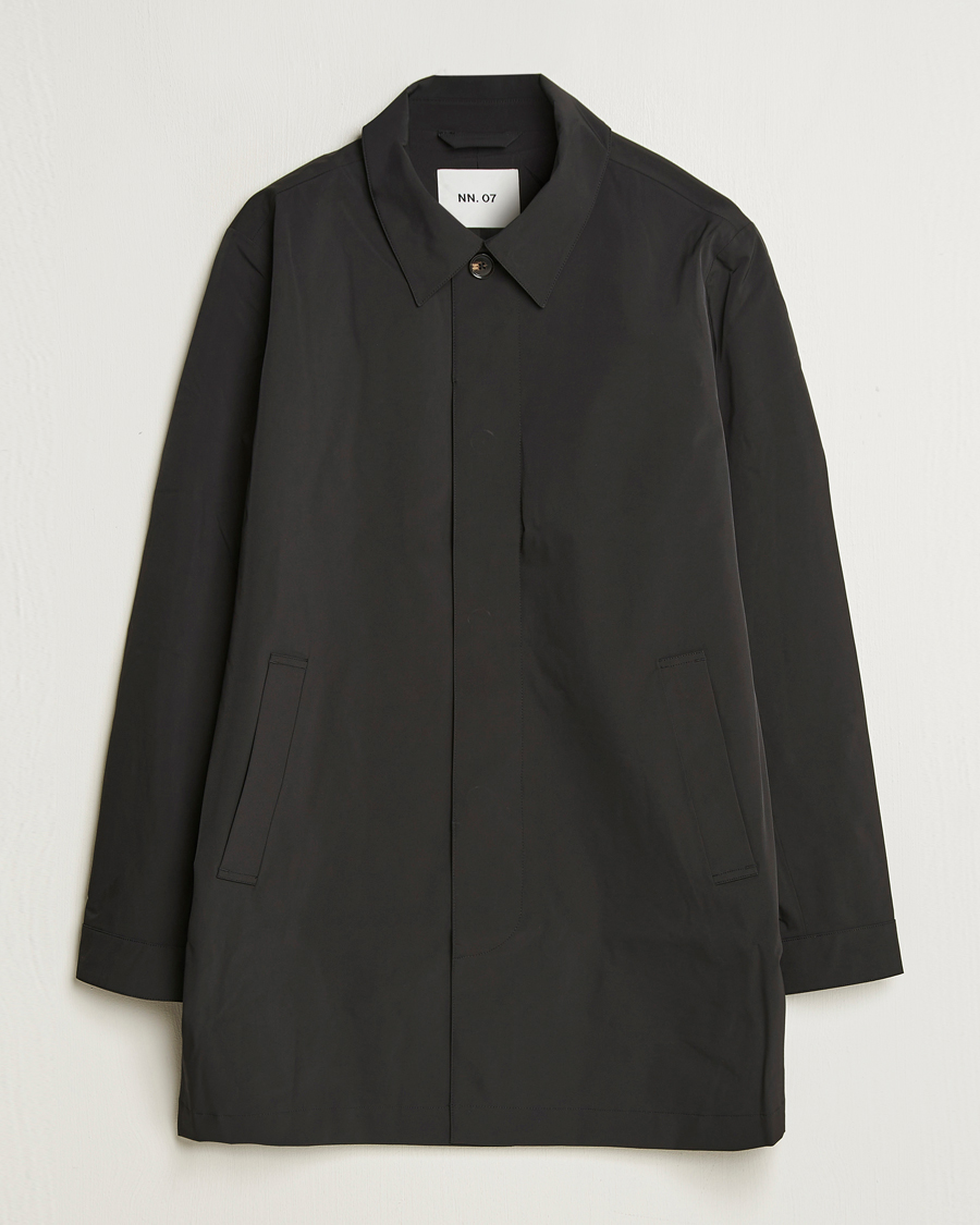 Uomini | Giacche | NN07 | Kim Waterproof Car Coat Black