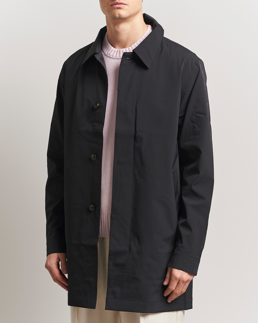 Uomini | Giacche | NN07 | Kim Waterproof Car Coat Black