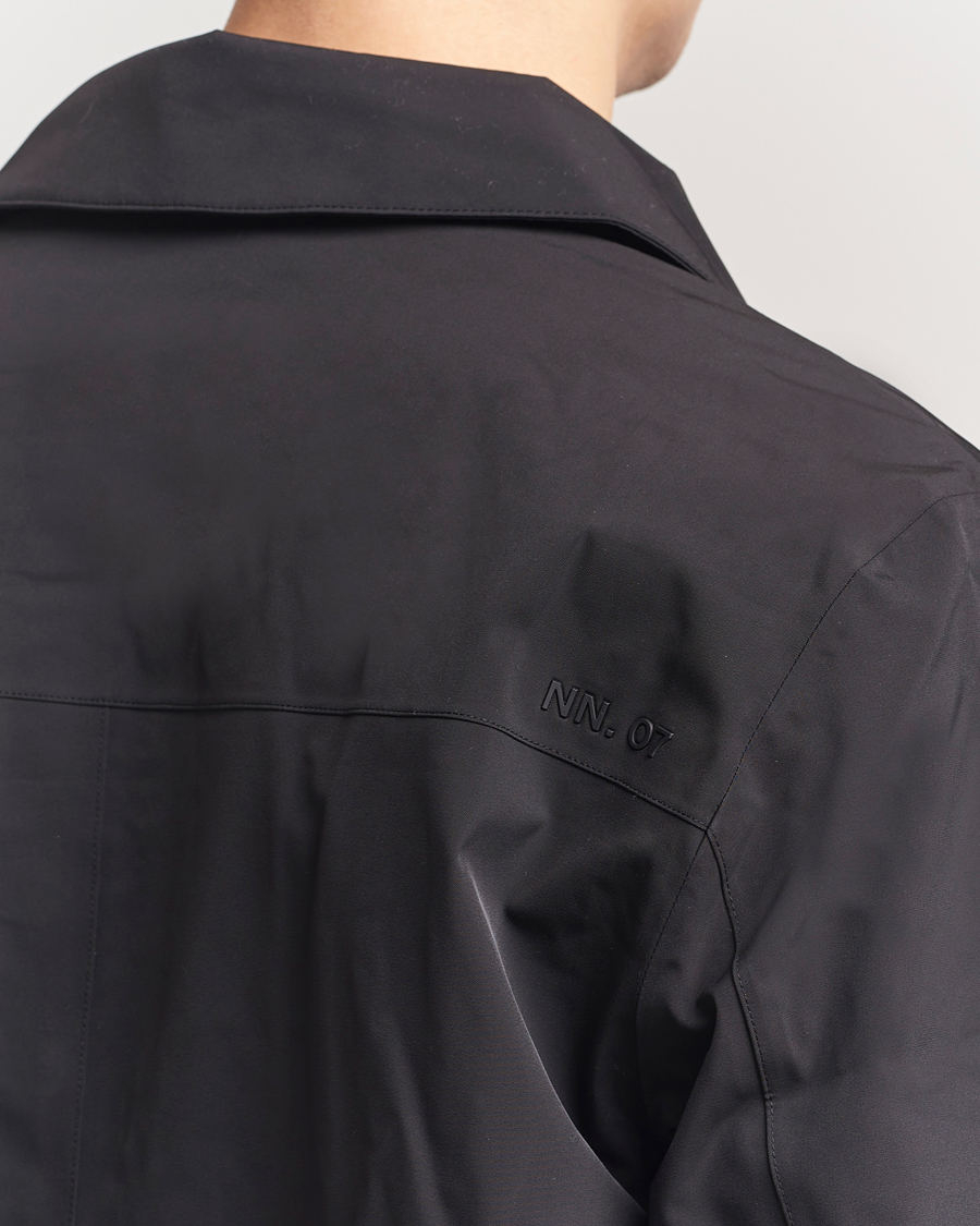 Uomini | Giacche | NN07 | Kim Waterproof Car Coat Black