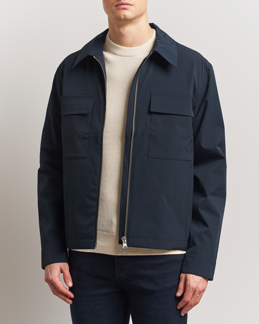 Uomini | Giacche | NN07 | Alban Bomber Jacket Navy Blue