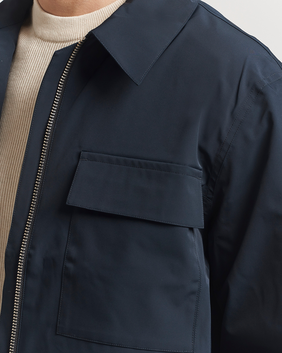 Uomini | Giacche | NN07 | Alban Bomber Jacket Navy Blue