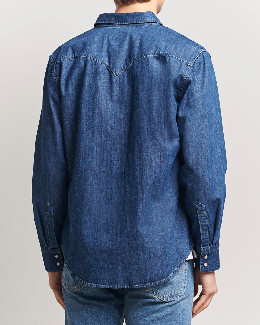 Uomini | Camicie | Levi's | Barstow Western Standard Shirt Medium Blue