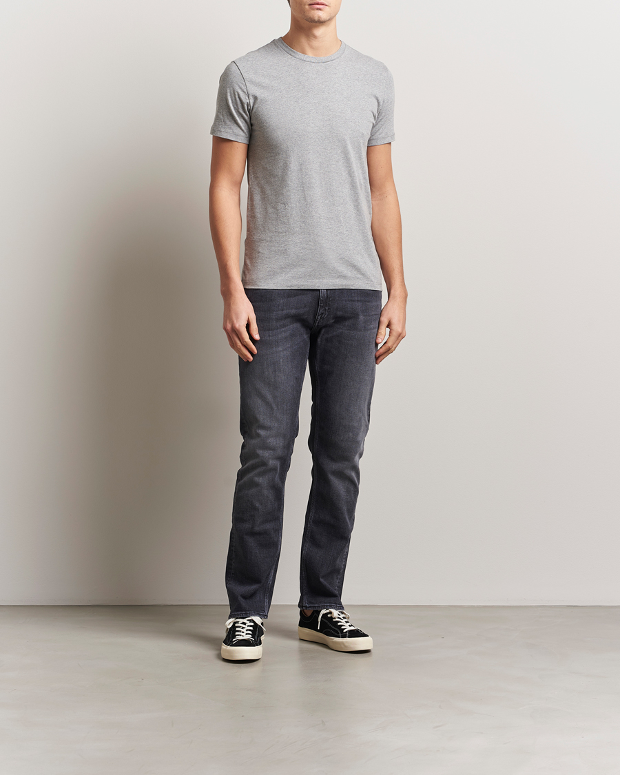 Uomini | T-shirt | Levi's | 2-Pack Crew Neck T-Shirt White/Grey Heather