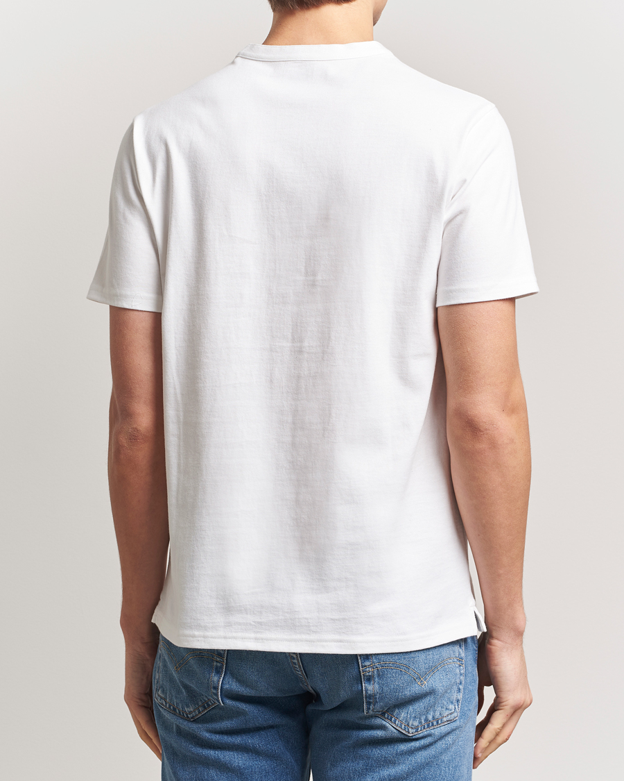 Uomini | T-shirt | Levi's | Short Sleeve Henley White