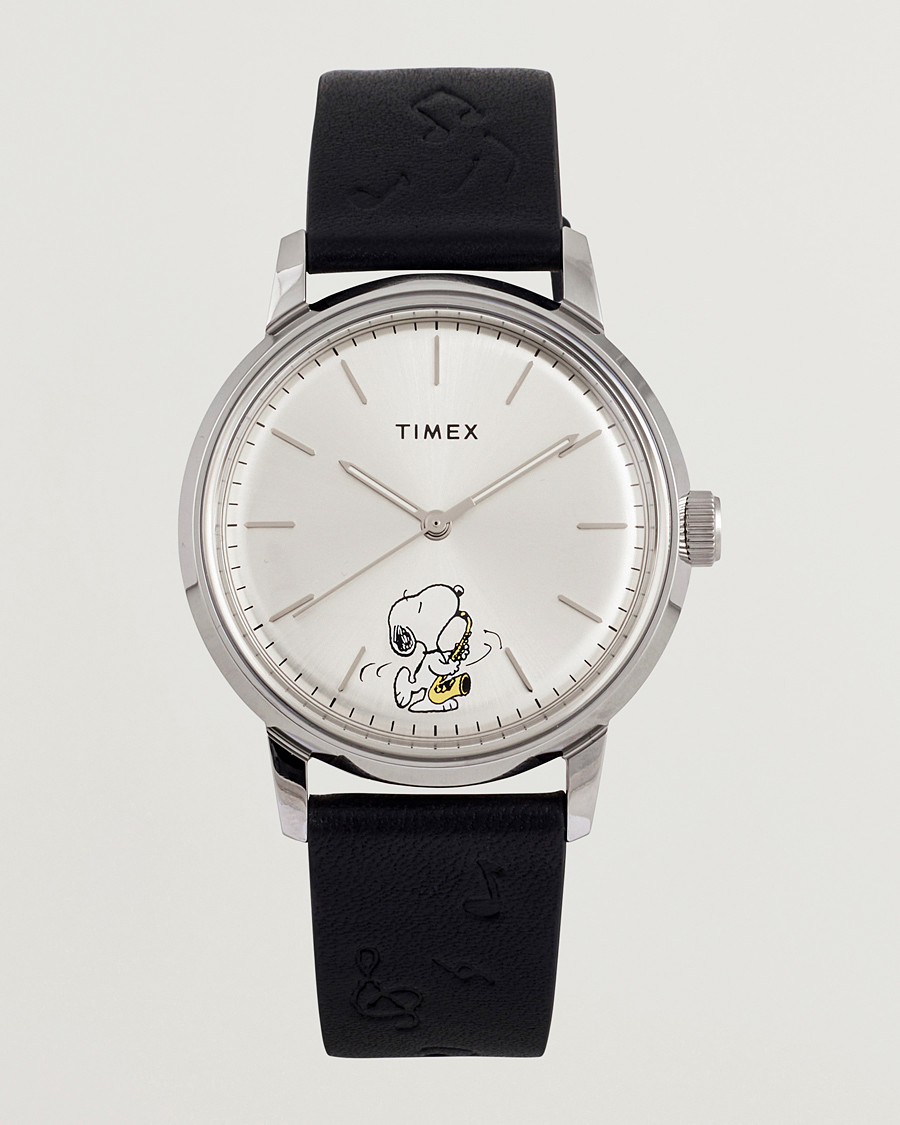 Uomini | Timex Timex X Peanuts Marlin Snoopy Automatic 40mm Silver Dial | Timex | X Peanuts Marlin Snoopy Automatic 40mm Silver Dial