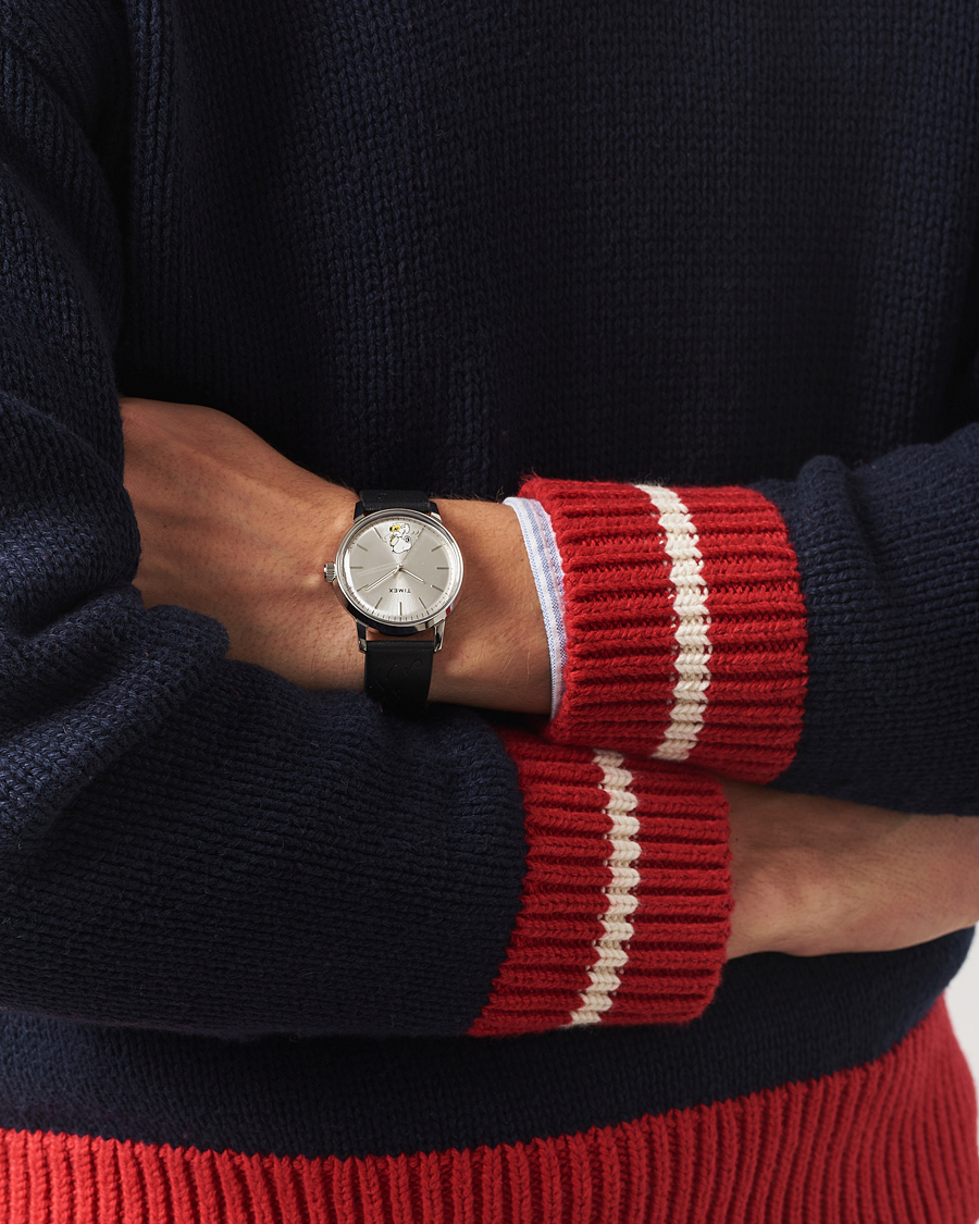 Uomini | Timex Timex X Peanuts Marlin Snoopy Automatic 40mm Silver Dial | Timex | X Peanuts Marlin Snoopy Automatic 40mm Silver Dial