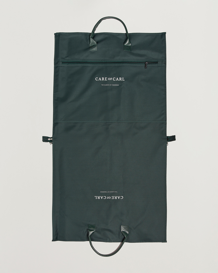 Uomini | Borse | Care with Carl | Garment Bag Classic Green