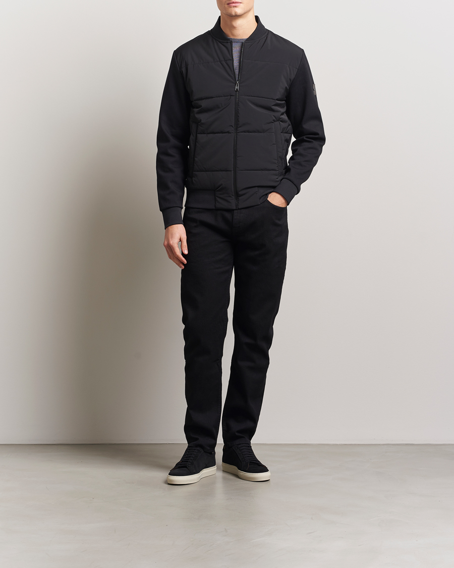 Uomini | Giacche | BOSS BLACK | Skiles Hybrid Jacket Black