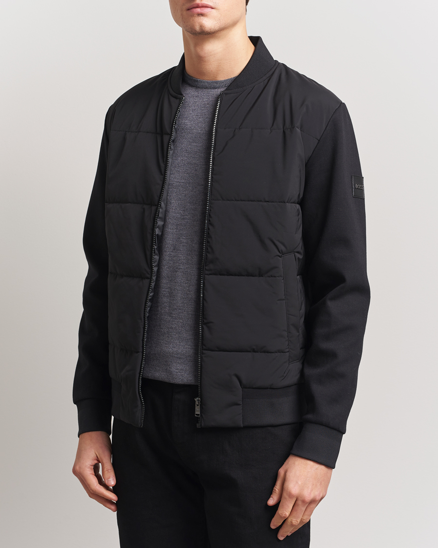 Uomini | Giacche | BOSS BLACK | Skiles Hybrid Jacket Black