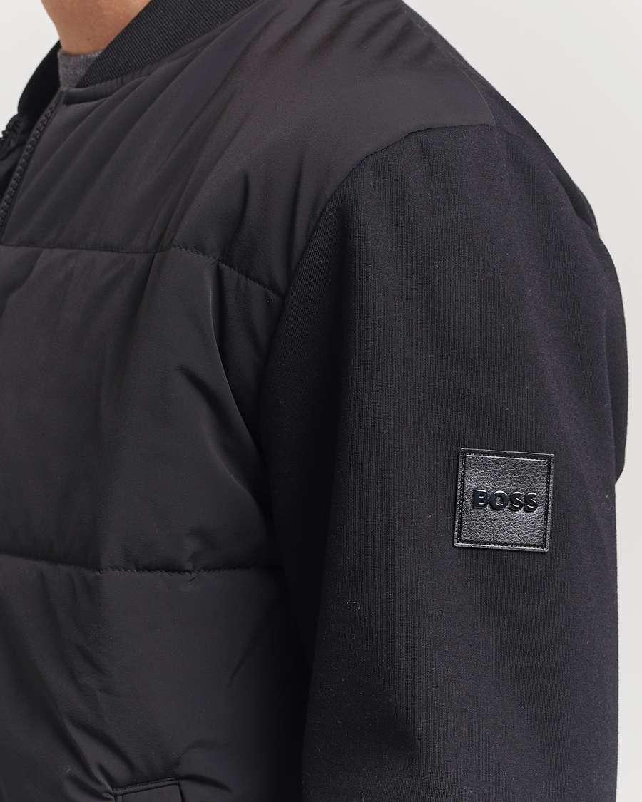 Uomini | Giacche | BOSS BLACK | Skiles Hybrid Jacket Black