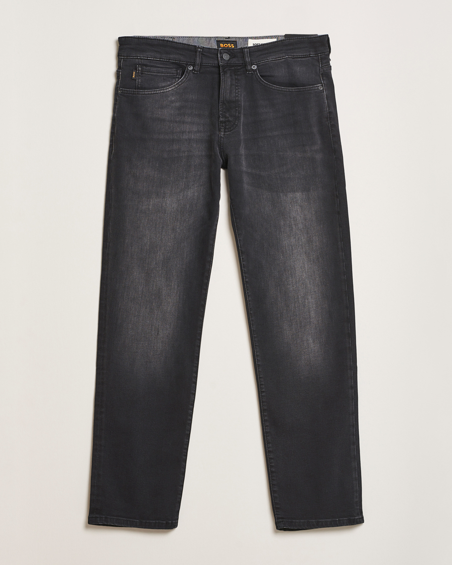 Uomini | Jeans | BOSS ORANGE | Re.Maine Jeans Washed Black