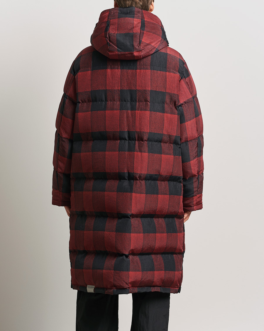 Uomini | Giacche | Woolrich | Quilted Check Parka by Todd Snyder Red/Black