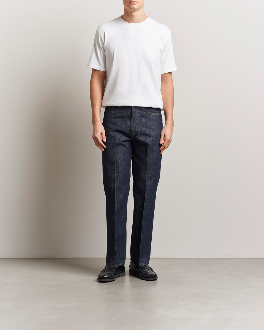 Uomini | T-shirt | Auralee | Luster Plating T-Shirt White