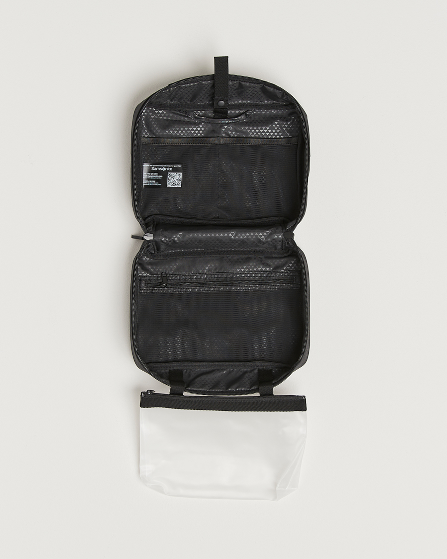 Uomini | Borse | Samsonite | StackD Hanging Toilet Kit Black