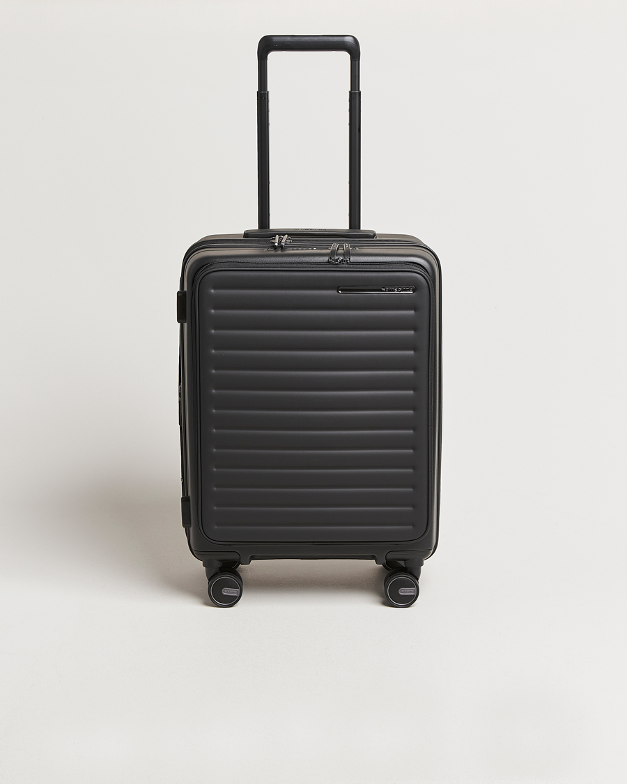 Uomini | Borse | Samsonite | Restackd Spinner Easy Access Carry-On Black
