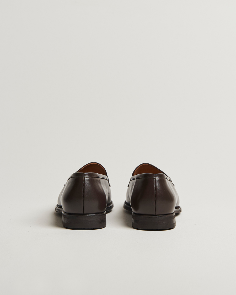 Uomini | Mocassini | Myrqvist | Stenhammar II Loafer Dark Brown Calf