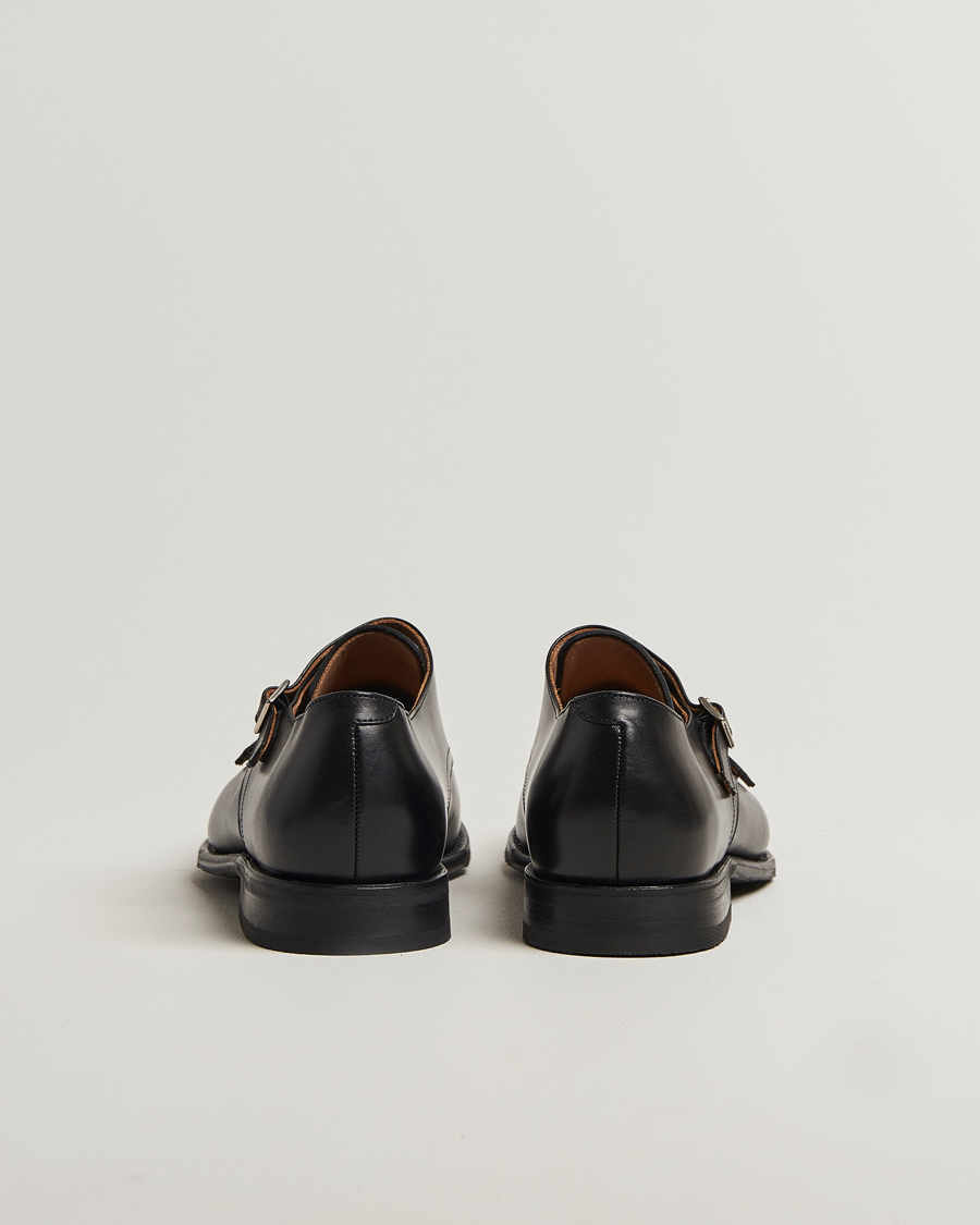 Uomini | Myrqvist Ålsten Double Monkstrap Black Calf | Myrqvist | Ålsten Double Monkstrap Black Calf