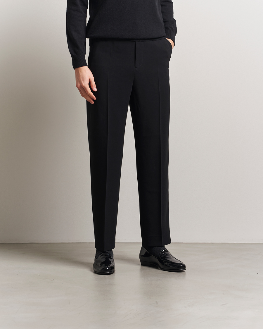 Uomini | Scarpe di vernice | Myrqvist | Ängby Patent Loafer Black