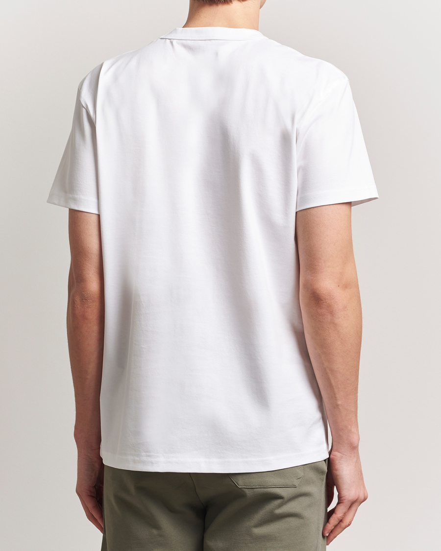 Uomini | T-shirt | Bread & Boxers | Pima Cotton Crew Neck T-Shirt White