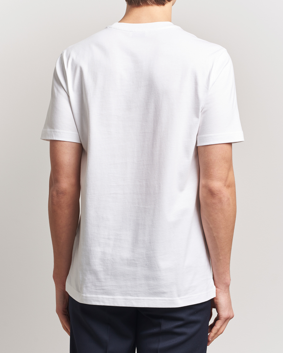 Uomini | T-shirt | Eton | Mercerized Jersey Crew Neck T-Shirt White