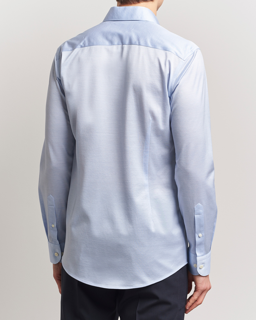 Uomini | Camicie | Eton | Filo Di Scozia Oxford Shirt Light Blue