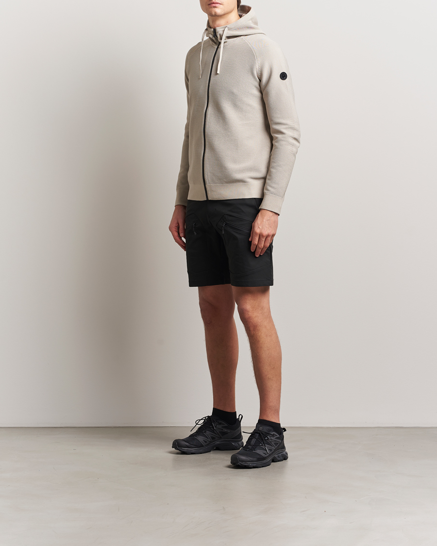 Uomini | Maglieria | Sail Racing | Element Seamless Hooded Full Zip Sand