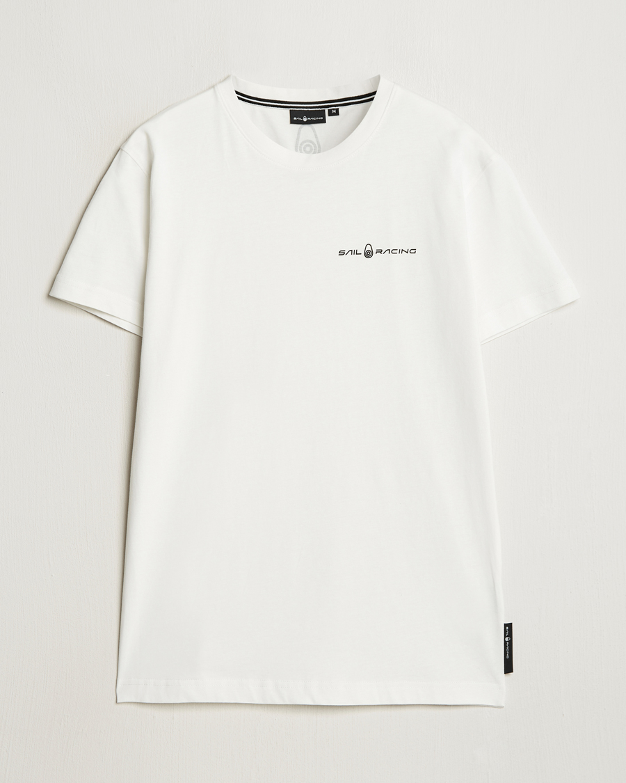 Uomini | T-shirt | Sail Racing | Bowman Crew Neck T-Shirt Storm White