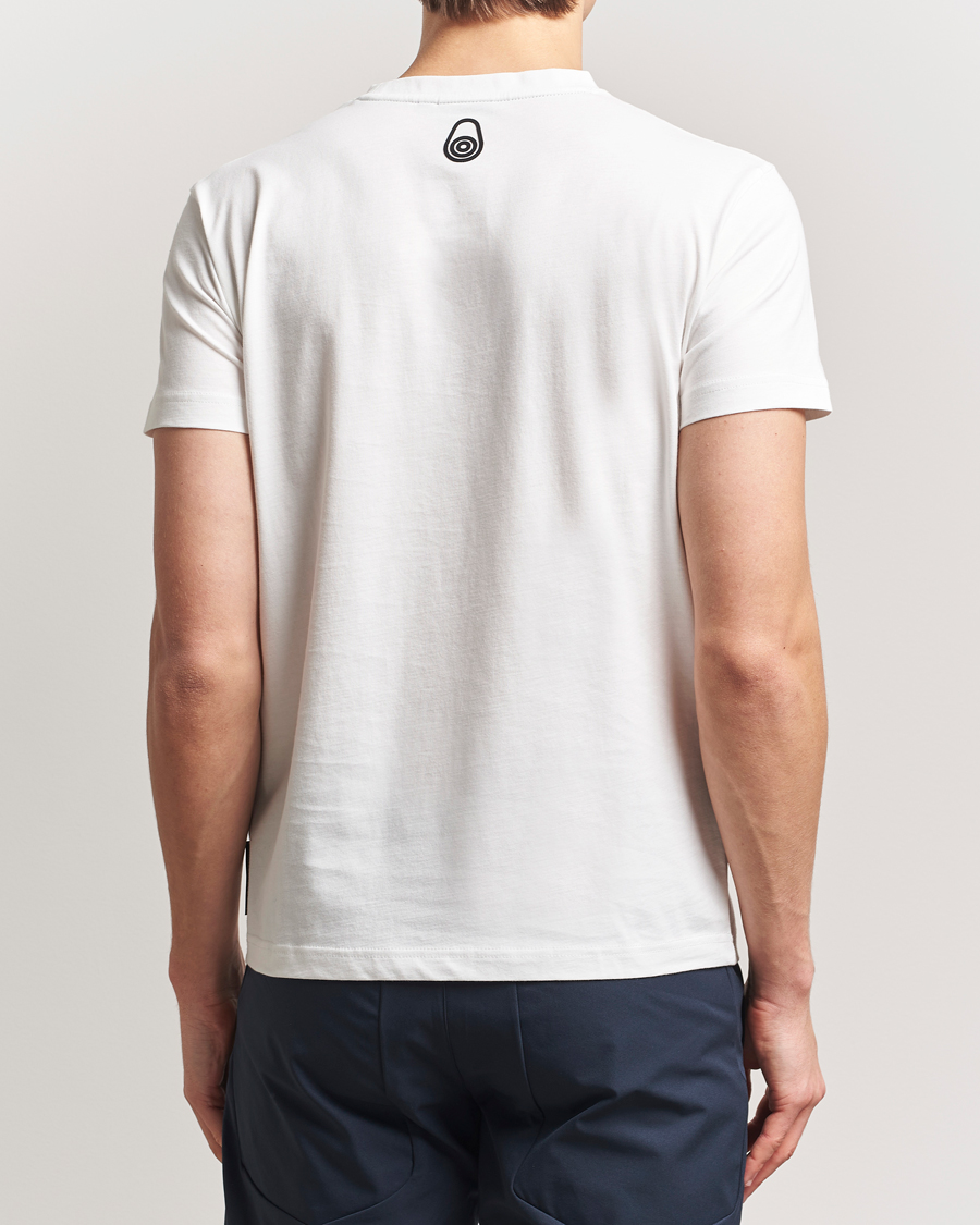 Uomini | T-shirt | Sail Racing | Bowman Crew Neck T-Shirt Storm White