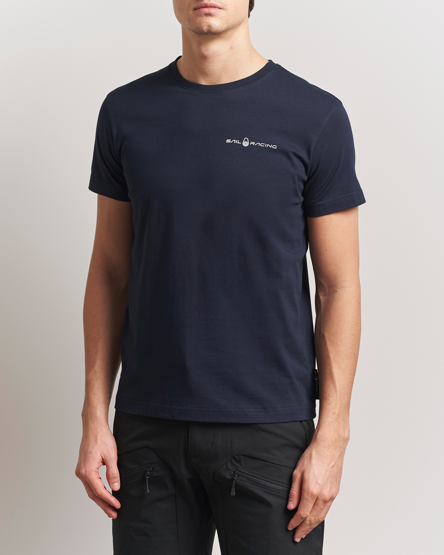 Uomini | T-shirt | Sail Racing | Bowman Crew Neck T-Shirt Dark Navy