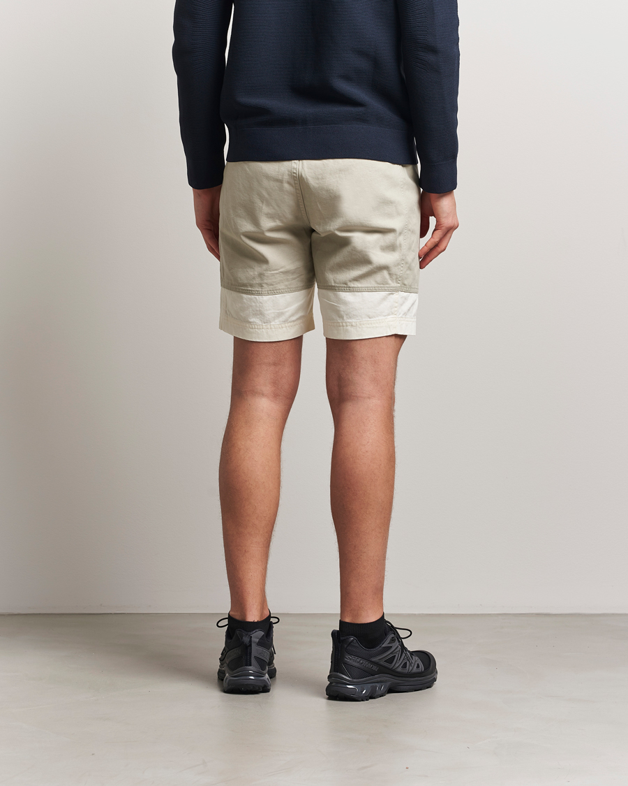 Uomini | Pantaloncini | Sail Racing | Breeze Cotton Twill Blocked Shorts Off White