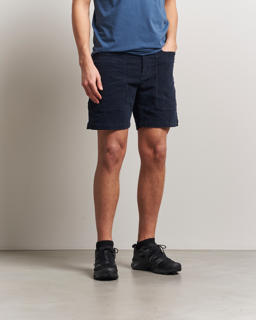 Uomini | Pantaloncini | Sail Racing | Grinder Corduroy Shorts Dark Navy