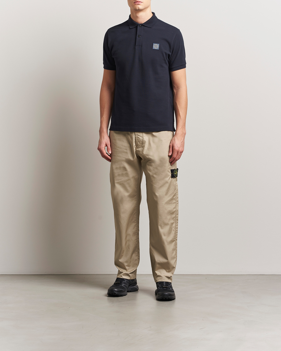 Uomini | Pantaloni | Stone Island | Supima Cotton Canvas Pants Desert