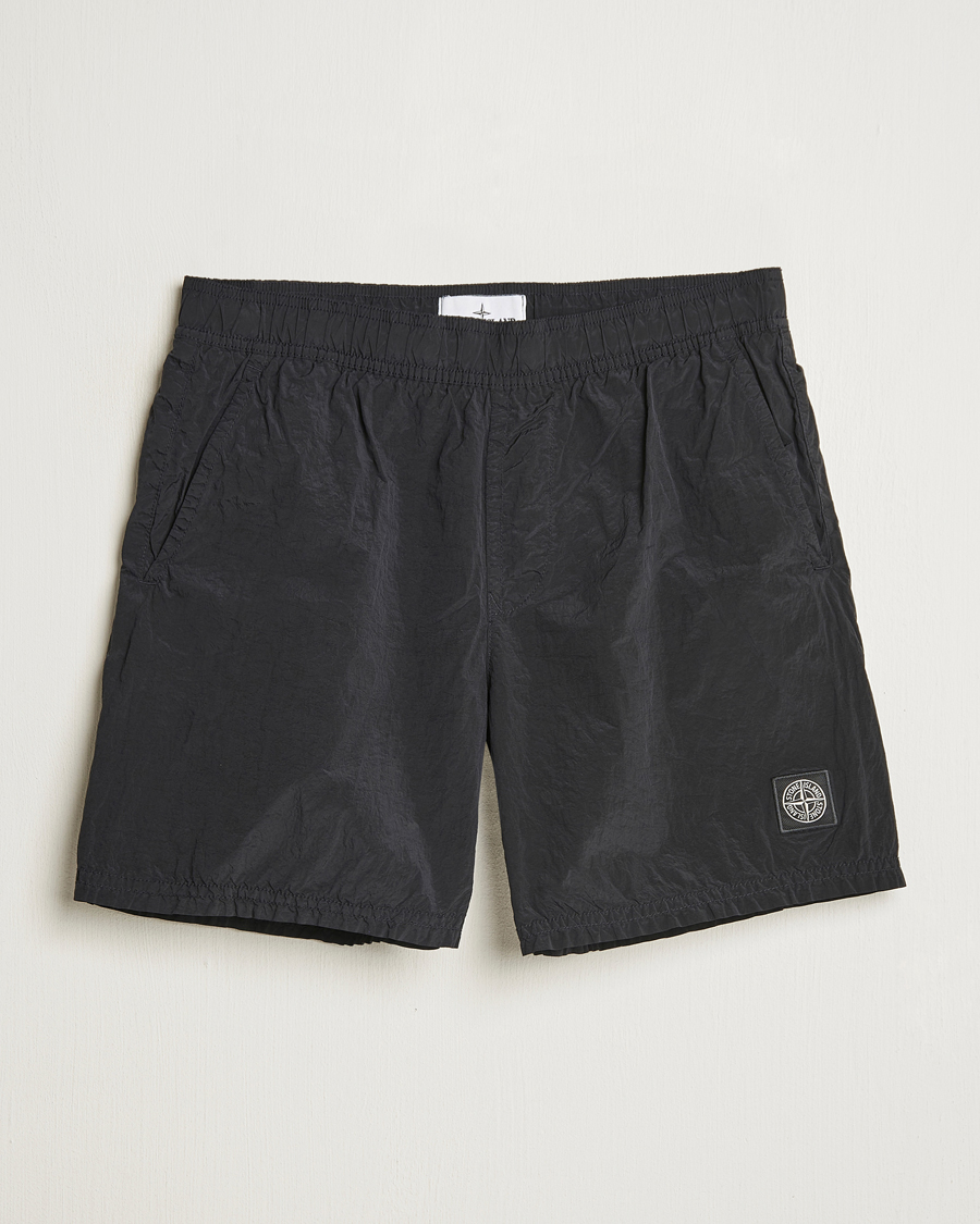 Uomini | Costumi da bagno | Stone Island | Nylon Metal Econyl Swimshorts Black