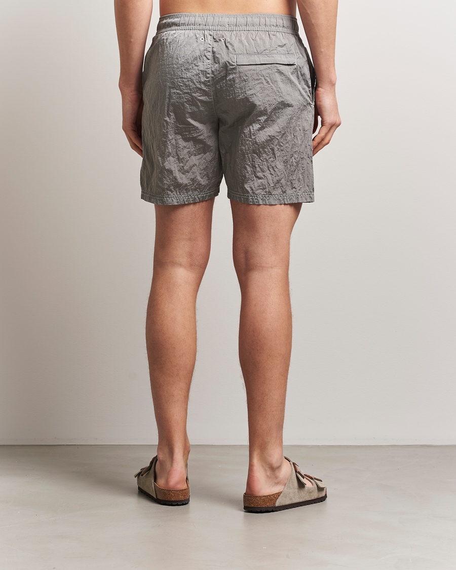 Uomini | Costumi da bagno | Stone Island | Nylon Metal Econyl Swimshorts Pearl Grey