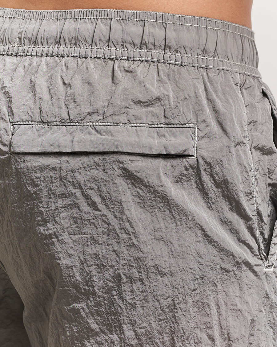 Uomini | Costumi da bagno | Stone Island | Nylon Metal Econyl Swimshorts Pearl Grey