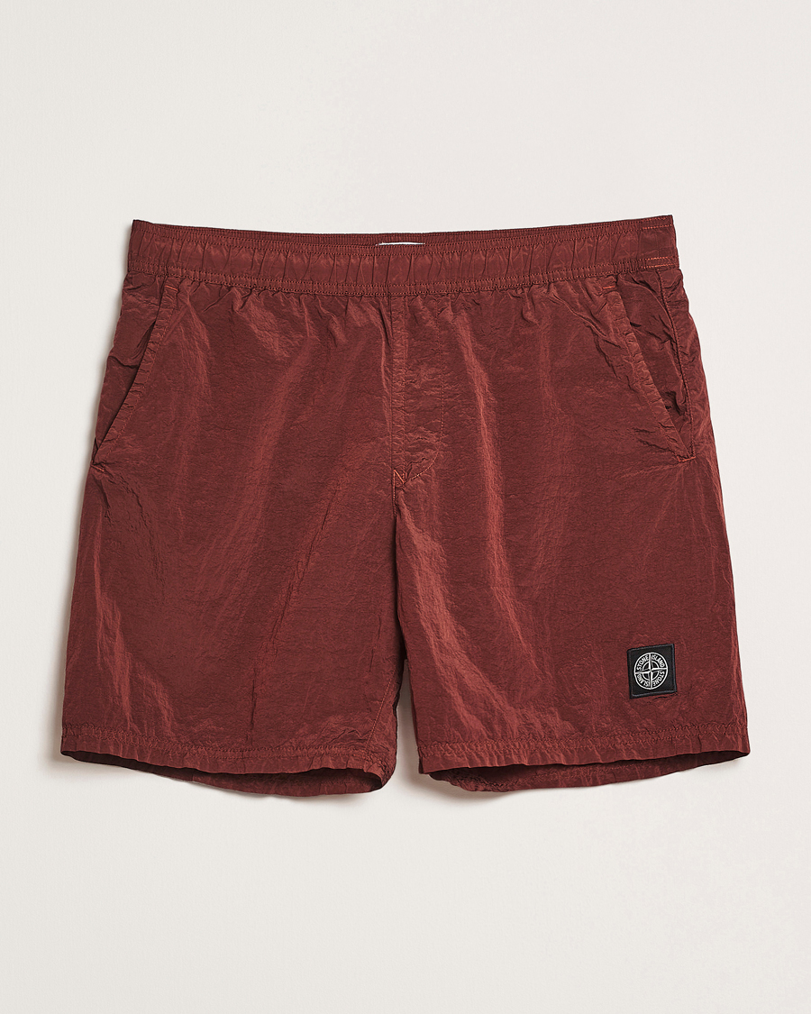 Uomini | Costumi da bagno | Stone Island | Nylon Metal Econyl Swimshorts Copper