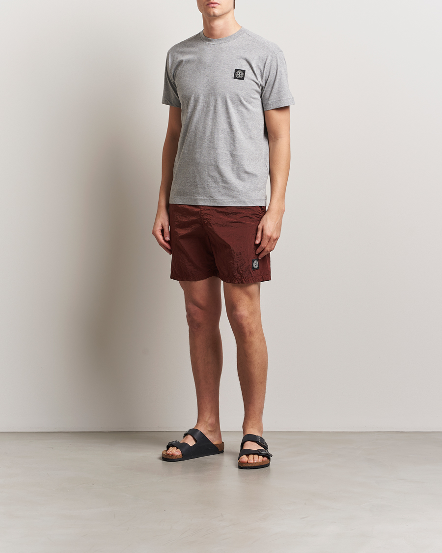 Uomini | Costumi da bagno | Stone Island | Nylon Metal Econyl Swimshorts Copper