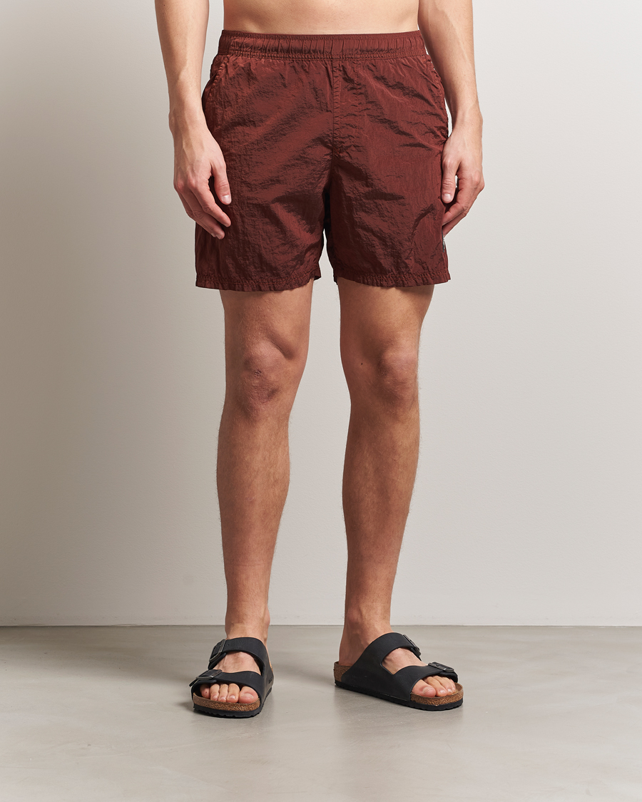 Uomini | Costumi da bagno | Stone Island | Nylon Metal Econyl Swimshorts Copper