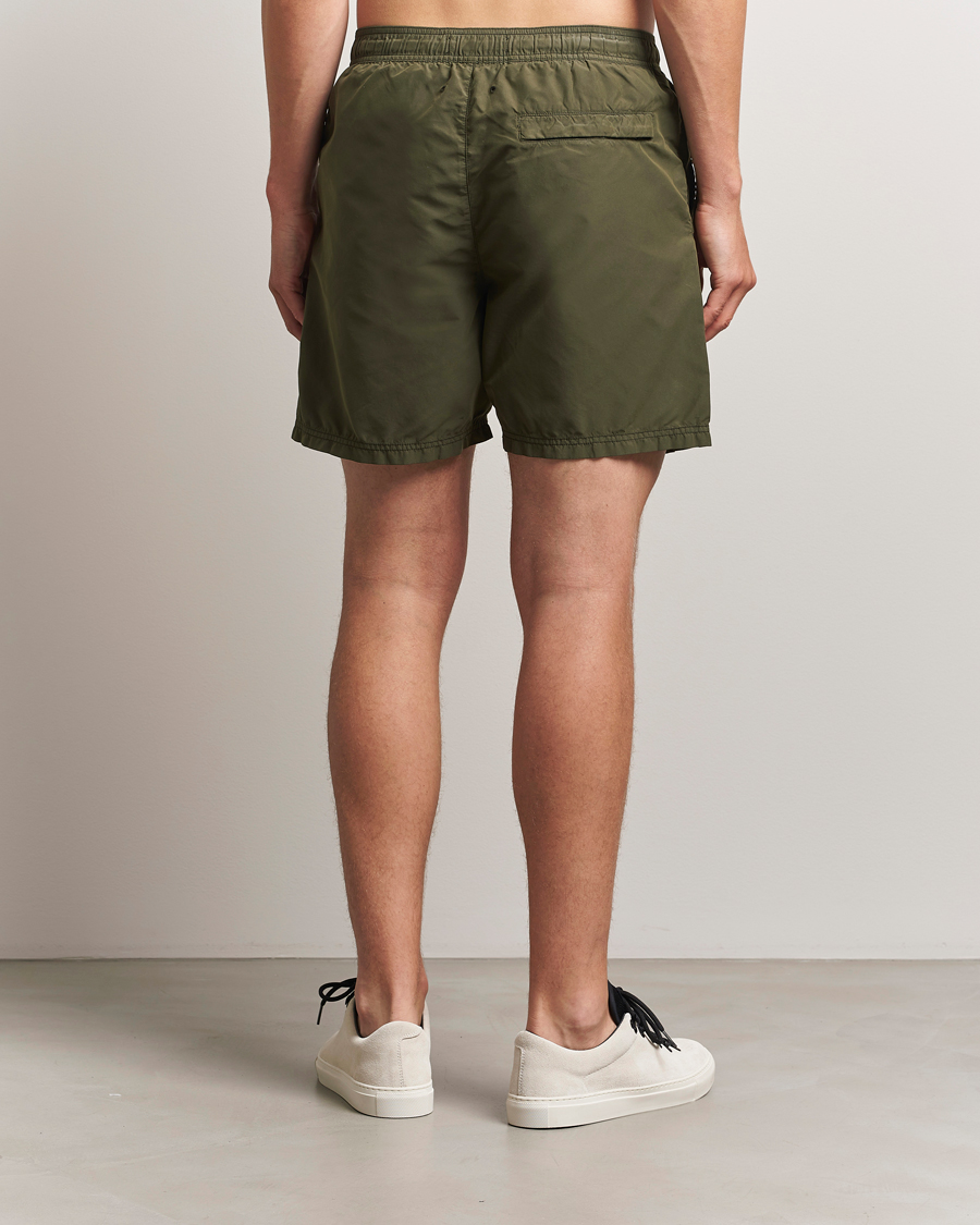 Uomini | Costumi da bagno | Stone Island | Brushed Nylon Swimshorts Military Green