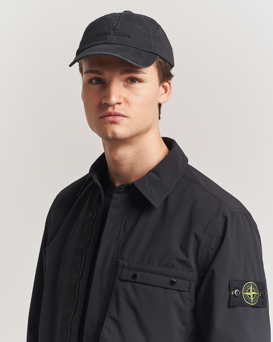 Uomini | Cappelli & Berretti | Stone Island | Stone IslandCotton Gabardine CapBlack