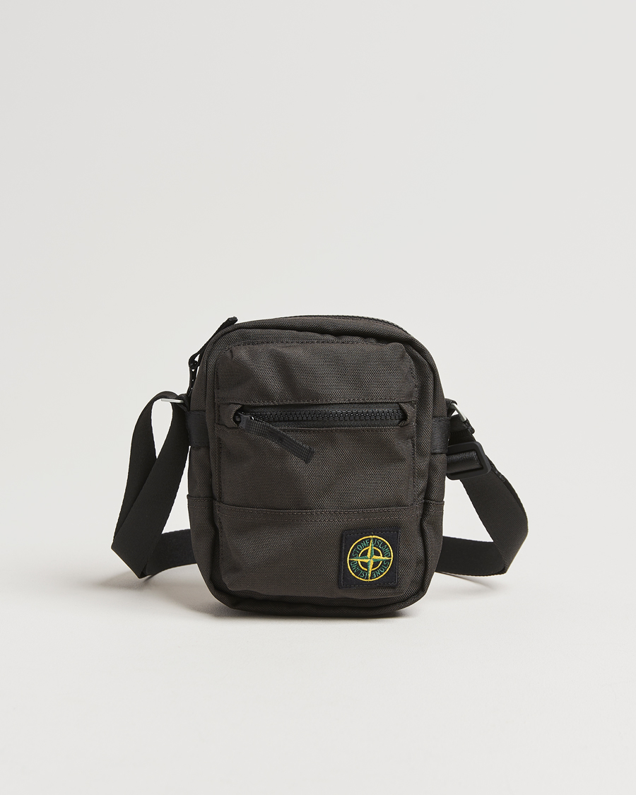 Uomini | Stone Island Cordura Cross Body Bag Lead Grey | Stone Island | Cordura Cross Body Bag Lead Grey