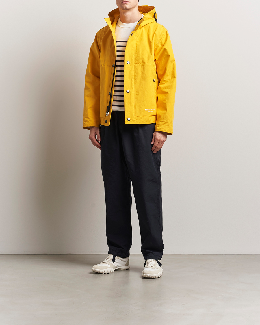 Uomini | Pantaloni | Stone Island | Marina Organic Cotton Tela Pants Navy Blue