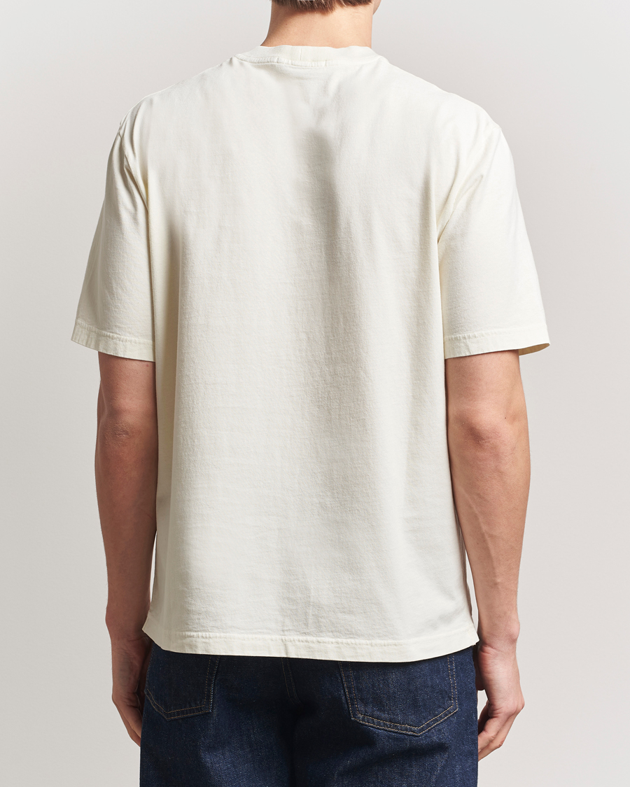 Uomini | T-shirt | Stone Island | Marina Organic Cotton T-Shirt Ivory