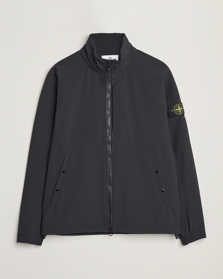 Uomini | Giacche | Stone Island | Soft Shell Jacket Black