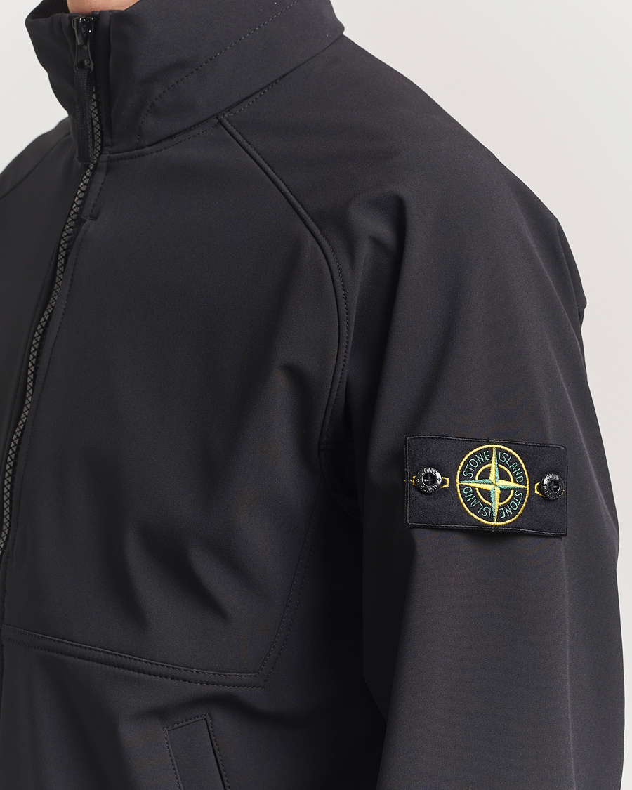 Uomini | Giacche | Stone Island | Soft Shell Jacket Black