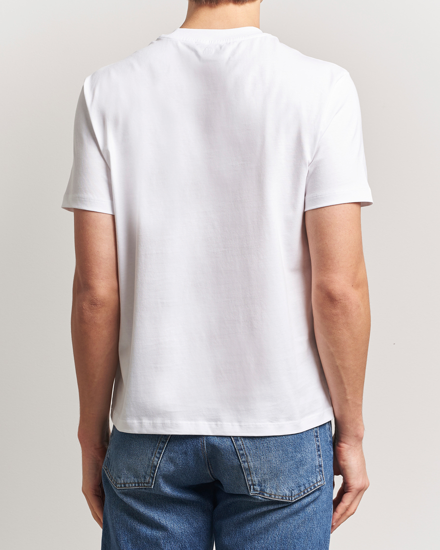 Uomini | T-shirt | AMI | Heart Logo T-Shirt White